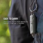 OKNIFE Otacle H1 Mini Titanium Keychain Pill Holder