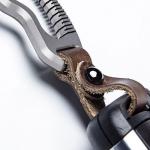 Titanium Alloy Leather Keychain Carabiner Tool