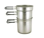 Keith Titanium 3-Piece Cook Set - 2400ml