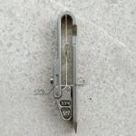 Titanium Mortise Lock Belt Key Clip