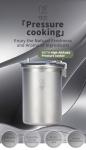 Keith Titanium Ultralight Micro Pressure Cooker 900ml