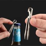 TC4 Titanium Tweezers: EDC Tool and Bottle Opener