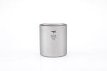 Keith Titanium Double-Wall Mug with Lid - 10.1 oz