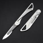 Titanium Folding Pocket Utility Knife - Dragonfly