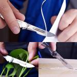 Titanium Folding Pocket Utility Knife - Dragonfly