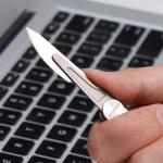 Titanium Folding Pocket Utility Knife - Dragonfly