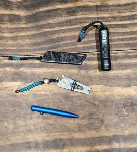 Titanium EDC Starter Kit with Essential Tools