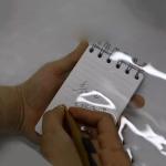 WANERSEN Large Waterproof Titanium Notebook for Outdoors