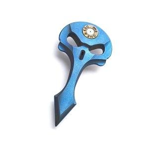 Titanium Skull Money Clip: Slim Wallet for Men