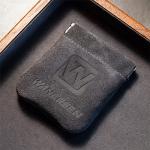 WANERSEN Slim Titanium EDC Coin Pouch with Snap Closure