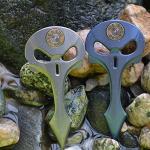 Titanium Skull Money Clip: Slim Wallet for Men