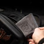 WANERSEN Slim Titanium EDC Coin Pouch with Snap Closure