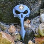 Titanium Skull Money Clip: Slim Wallet for Men