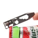 Titanium Pry Bar Multitool Keychain – Gray