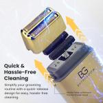 Titanium Electric Razor for Men with Accessories