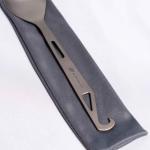 FlipFuel Titanium Spork with Built-In Bottle Opener