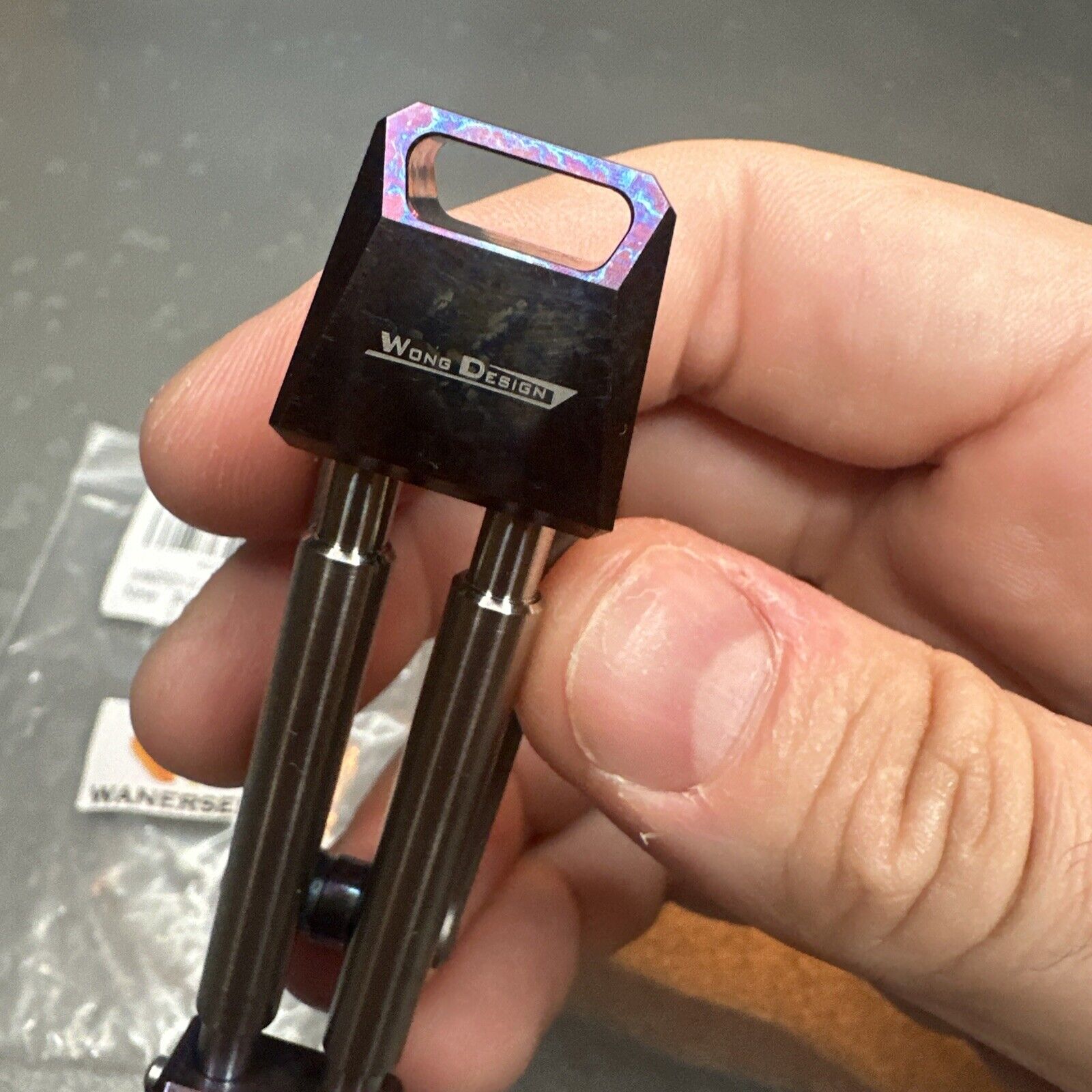 WANERSEN Titanium EDC Pry Bar Emergency Tool