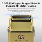 Titanium Electric Razor for Men with Accessories