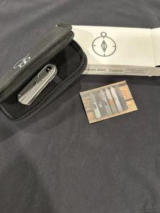 Justin Lundquist Baby Barlow Titanium EDC Knife