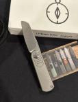 Justin Lundquist Baby Barlow Titanium EDC Knife