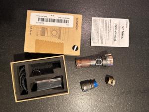 Lumintop GT Nano EDC Flashlight - Copper & Titanium