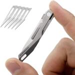 TITANER Titanium EDC Folding Pocket Scalpel Knife