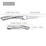 TITANER Titanium EDC Folding Pocket Scalpel Knife