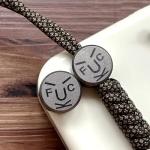 WANERSEN Titanium Paracord Beads for EDC Knives