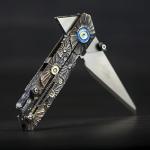 TITANER Raven Titanium Folding Pocket Utility Knife