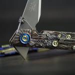 TITANER Raven Titanium Folding Pocket Utility Knife