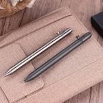 SmootherPro Titanium Bolt Action Gel Pen - Dark Gray