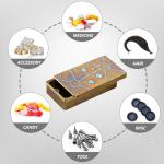 Titanium Mini Storage Box for Outdoor Adventures