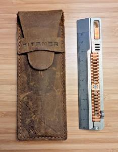 Titanium EDC Ruler Caliper Spanner Fidget Tool