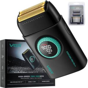 VGR 378 Titanium Electric Shaver for Men