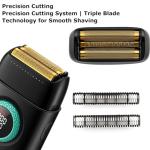 VGR 378 Titanium Electric Shaver for Men