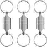 KeySmart MagConnect Titanium Magnetic Key Holder (3-Pack)