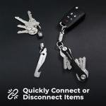 KeySmart MagConnect Titanium Magnetic Key Holder (3-Pack)