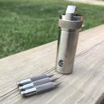 TITANER Silver Titanium Grappling Hook