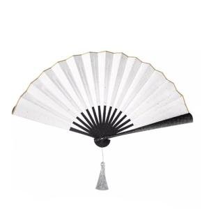 WANERSEN 13.38" Titanium Martial Arts Folding Fan