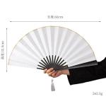 WANERSEN 13.38" Titanium Martial Arts Folding Fan