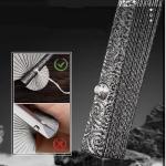 WANERSEN 13.38" Titanium Martial Arts Folding Fan