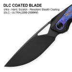 Kizer Topsail Titanium EDC Folding Pocket Knife