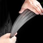 WANERSEN 13.38" Titanium Martial Arts Folding Fan