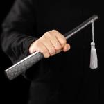 WANERSEN 13.38" Titanium Martial Arts Folding Fan