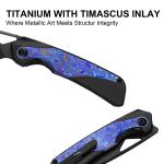 Kizer Topsail Titanium EDC Folding Pocket Knife