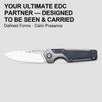 Kizer Serpentine Titanium EDC Folding Knife