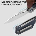 Kizer Serpentine Titanium EDC Folding Knife