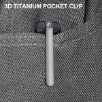 Kizer Serpentine Titanium EDC Folding Knife