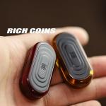 WANERSEN Titanium Coin Fidget Slider Toy