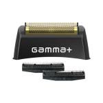 Gold Titanium Foil Head & Stainless Steel Cutters Set